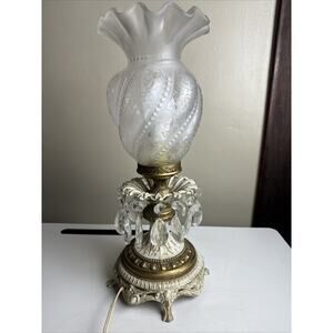 Vintage Lamp by Capitol Mould Casting Co NY Leviton Hollywood Regency Tested